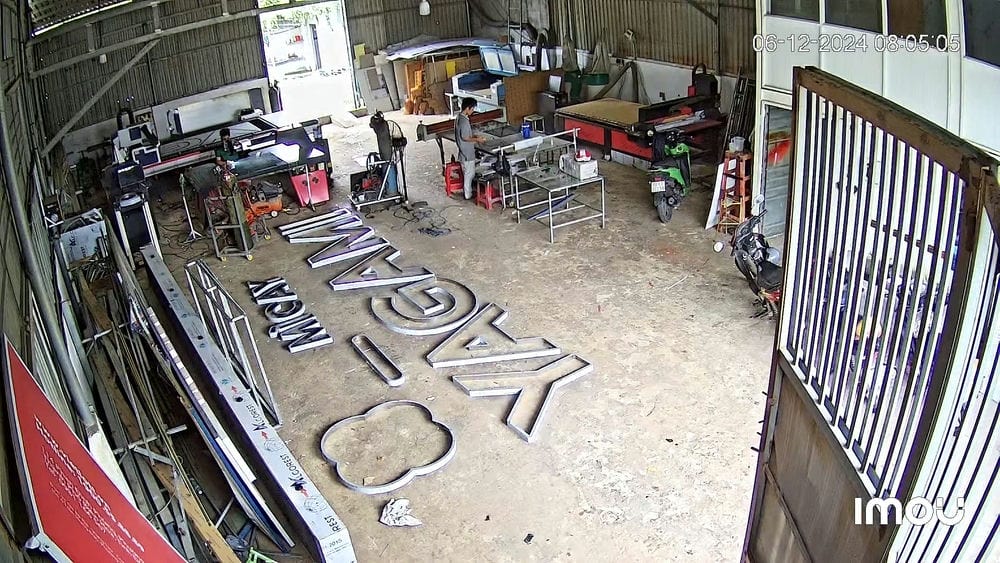 Gia công chữ inox Mỹ Tho Tiền Giang