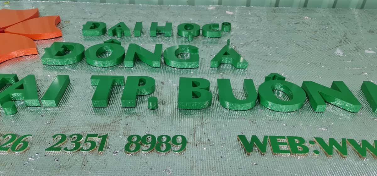 Dịch vụ gia công chữ inox tại Biên Hòa Đồng Nai 7 Gia công chữ inox Mỹ Tho Tiền Giang