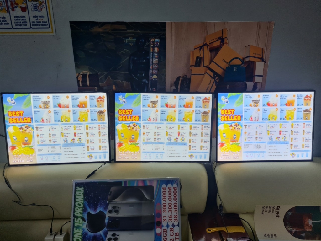 Làm Bảng Hiệu Quảng Cáo - Nguyễn Gia Phát 8 Làm hộp đèn siêu mỏng tại Biên Hòa Nguyễn Gia Phát