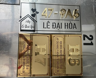 Làm biển số nhà ở Biên Hòa 1 làm biển số nhà biên hòa